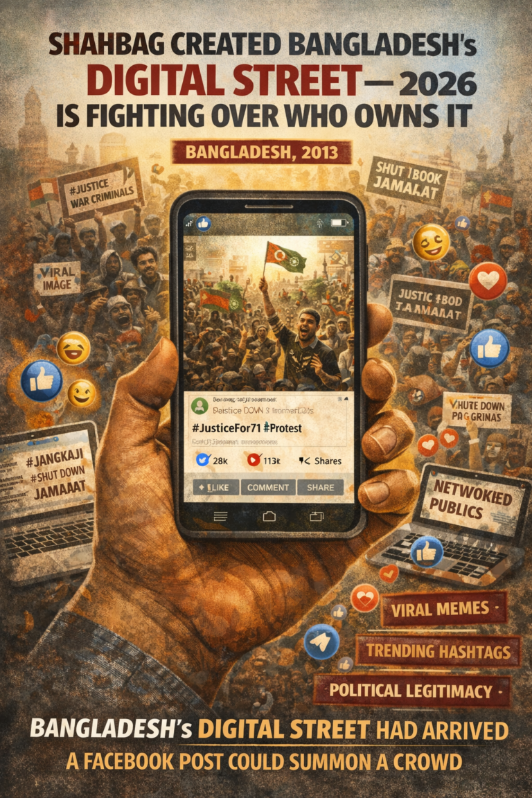 Shahbag to July Bangladesh’s Digital Street: Who Owns It in 2026?