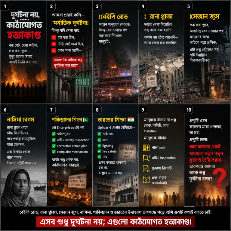 প্রিয় মাতৃভূমি কেন তোমার কলাপসিবল গেট বন্ধ?