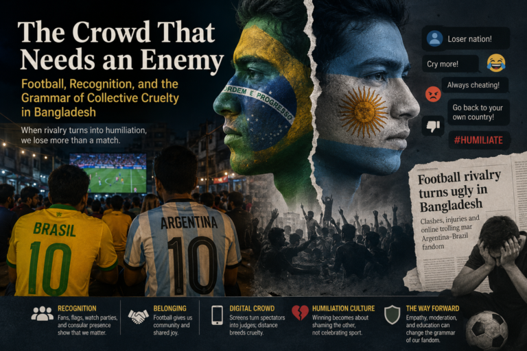 The Crowd That Needs an Enemy: Football, Recognition, and the Grammar of Collective Cruelty in Bangladesh