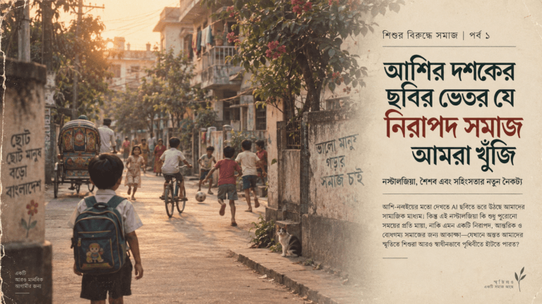 শিশুর বিরুদ্ধে সমাজ | পর্ব ১